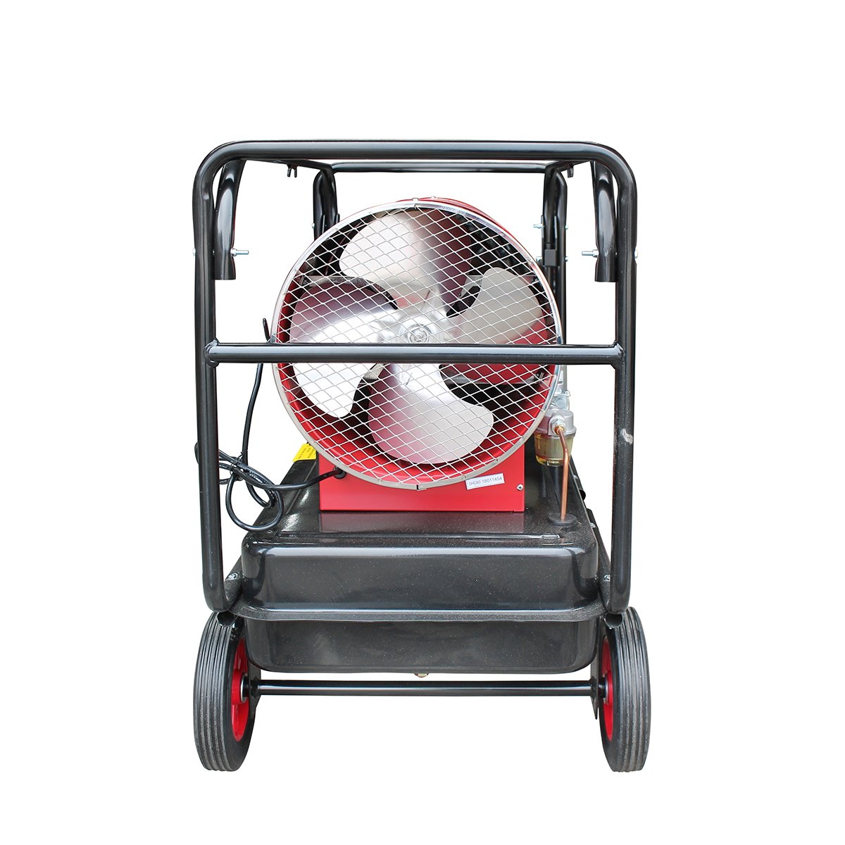 Incalzitor aer pe motorina si electric 220V, consum 3.5L/h, rezervor 45L, capacitate 1000 m�?/h
